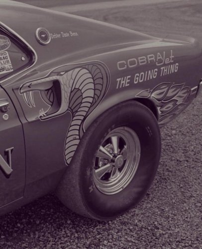 20 vintage muscle cars lighting 'em up like they used to