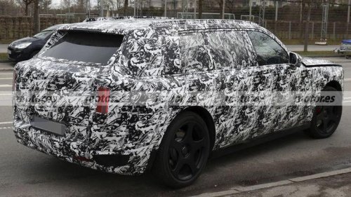El capó dividido del nuevo Rolls-Royce eléctrico ya no es un secreto y está patentado