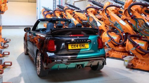 MINI, Mini built a one-of-one custom JCW convertible, possibly foreshadowing increased factory customization options