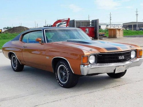 Numbers-matching 1972 Chevelle SS highlights big-block power and original condition