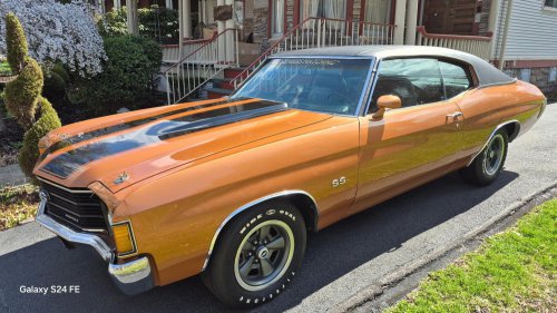 Numbers-matching 1972 Chevelle SS highlights big-block power and original condition