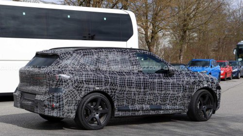 BMW, SUV, Spied: BMW iX5 SUV prototype looks like it's been working out at the gym