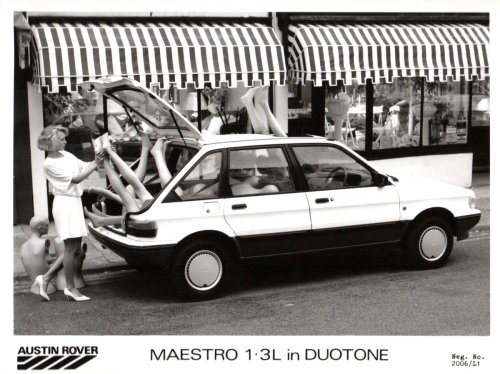 The weirdest car publicity photos ever published