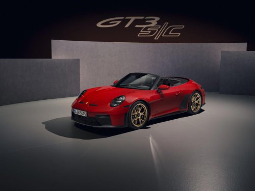 Porsche introduces the 911 GT3 S/C drop top with manual-only