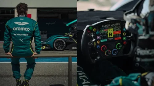 Fernando Alonso no entiende de vacaciones y regresa a un circuito para probar el Aston Martin Valkyrie LM: "Increíble experiencia e increíble sonido"
