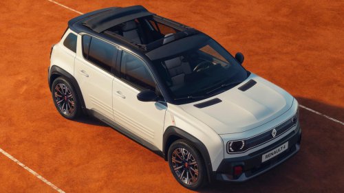 Renault, El Renault 4 eléctrico homenajea a Roland-Garros con casi 410 km de autonomía y un diseño único