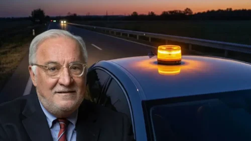 Pere Navaro ha vuelto a hablar de la baliza V16 para defenderla. 