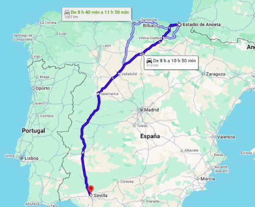 Final de la Copa del Rey: cómo ir en coche a Sevilla y cómo llegar al estadio de La Cartuja