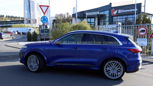 Audi, Audi Q5, Audi RS Q5, 2025 Audi RS Q5 spied with 630 HP hybrid powertrain at Nürburgring