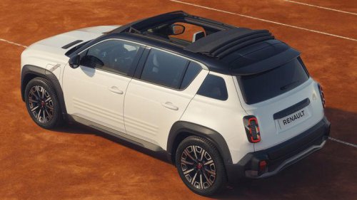 Renault, El Renault 4 eléctrico homenajea a Roland-Garros con casi 410 km de autonomía y un diseño único