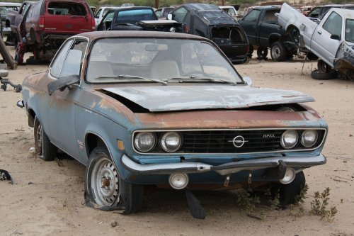 The most interesting European cars we’ve ever spotted in American junkyards