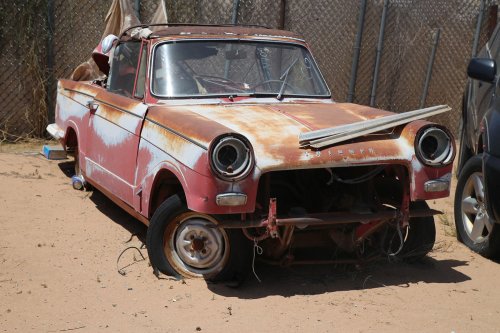 The most interesting European cars we’ve ever spotted in American junkyards