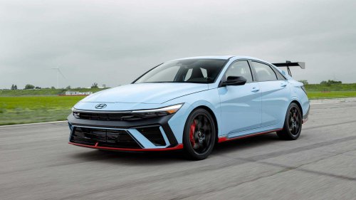 Hyundai's race-inspired Elantra N TCR is a bargain against the Civic Type R
