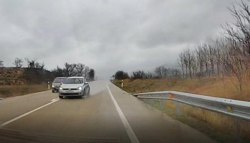 Citroën, Denunciado por la Guardia Civil el conductor de un VW Golf que dio ráfagas a otro en la N-211