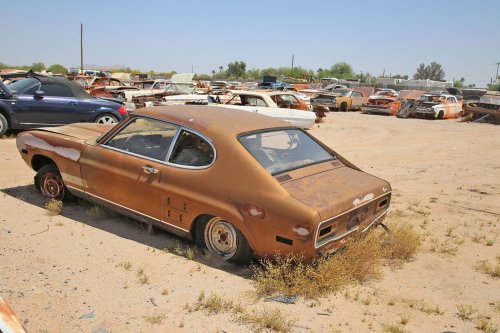 The most interesting European cars we’ve ever spotted in American junkyards