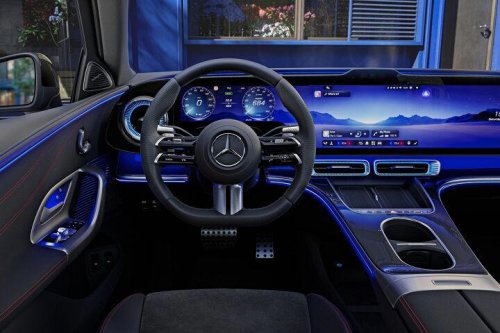 Mercedes-Benz teases electric C-Class and its enormous screen