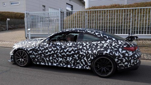 AMG's hot new V8 is almost ready to go in an even hotter coupe