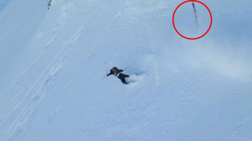 Abel Moga vuelve a colarse en el Top10 de caídas más bestias del Freeride World Tour