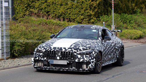 AMG's hot new V8 is almost ready to go in an even hotter coupe
