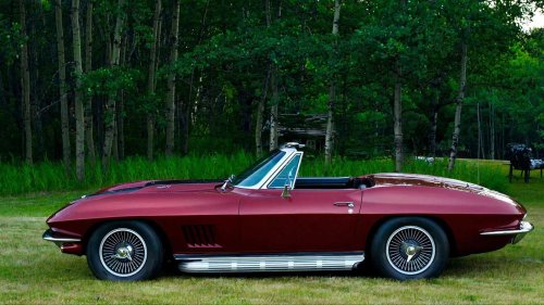 Chevy, Jay Leno drives an insanely powerful Corvette Chevy sold cheap