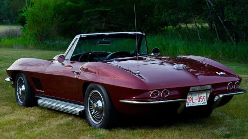 Jay Leno drives an insanely powerful Corvette Chevy sold cheap