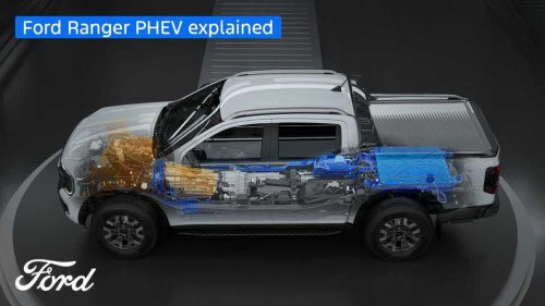 The plug-in hybrid truck merges combustion power with electric efficiency