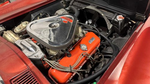 Jay Leno drives an insanely powerful Corvette Chevy sold cheap