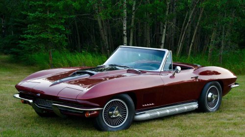 Jay Leno drives an insanely powerful Corvette Chevy sold cheap