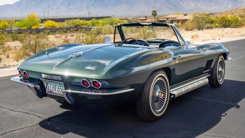 Jay Leno drives an insanely powerful Corvette Chevy sold cheap
