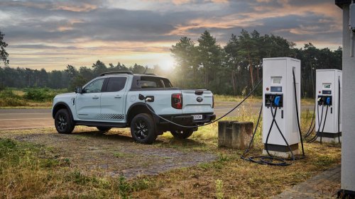 The plug-in hybrid truck merges combustion power with electric efficiency