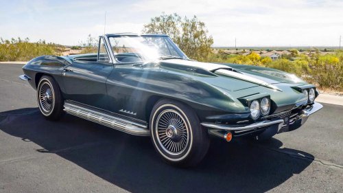 Jay Leno drives an insanely powerful Corvette Chevy sold cheap