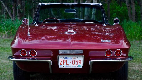 Jay Leno drives an insanely powerful Corvette Chevy sold cheap