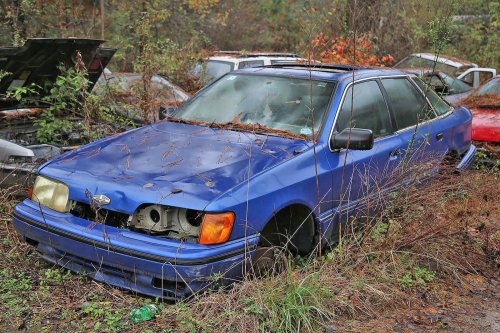 The most interesting European cars we’ve ever spotted in American junkyards