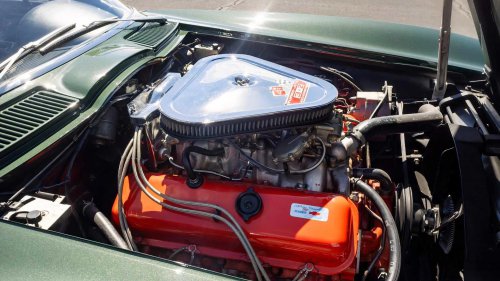 Jay Leno drives an insanely powerful Corvette Chevy sold cheap