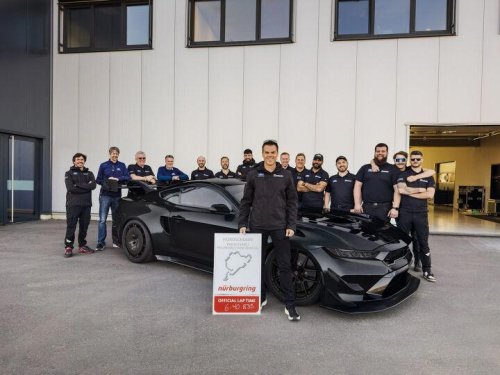 Ford Mustang GTD competition reclaims fastest American 'Ring record