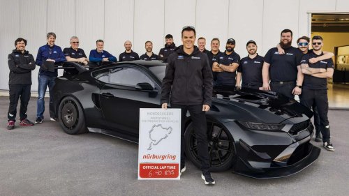 Ford, Ford Mustang, Ford Mustang GTD just obliterated the Corvette ZR1X Nurburgring record lap time