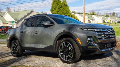 Hyundai, Hyundai Santa Cruz, Time's up for the Hyundai Santa Cruz, and one final fling shows why