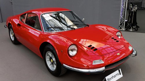 The 1973 Ferrari Dino 246 GT delivers a connected driving experience