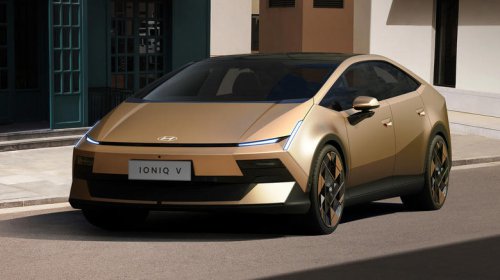 Wedgetastic Hyundai Ioniq V sedan is designed for China, but will influence future Hyundais we get