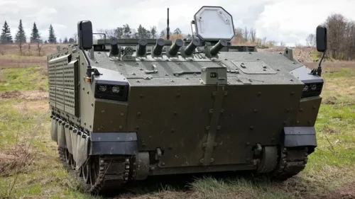 Ucrania ya fabrica sus propios blindados: así es el transporte de tropas inspirado en el M113