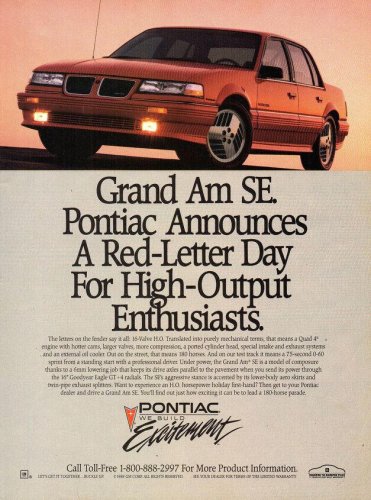 Ranking the best Pontiac Grand Am models of all time