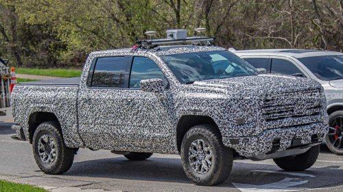 The next hardcore GMC Sierra AT4X drops camo in new spy shots