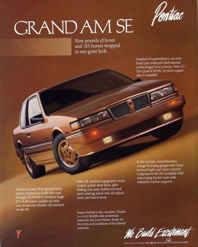 Pontiac, Ranking the best Pontiac Grand Am models of all time