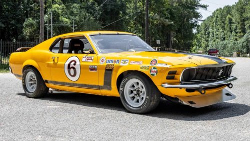 The Boss 302 engine was designed to hunt Camaros