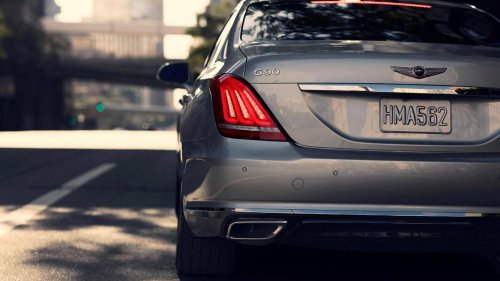 The flagship sedan that helped launch Genesis placed the S-Class square in its sights