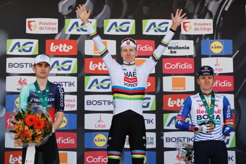 La intrahistoria de la multa de 5.400 euros de la UCI a Pogacar tras su victoria en la Lieja-Bastoña-Lieja