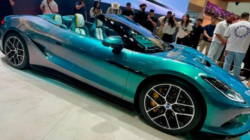 Porsche, Más de 1.000 CV y directo a por Porsche: el Denza Z llega antes a Europa que a China