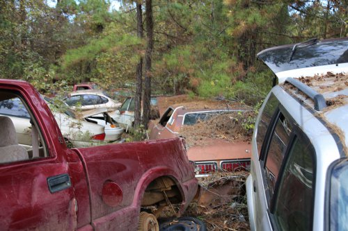 Las joyas del desguace de United Auto Sales, Arkadelphia, Arkansas