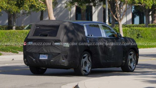 Genesis, Spied: Genesis GV90 looks production ready, concept wheels and all