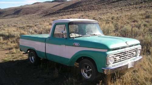 Ford, At $12,500, is this 1964 Ford F-100 a patina'd peach?
